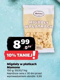 Netto Migdały w płatkach Mamone oferta