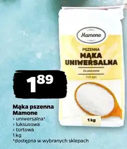 Netto Mąka pszenna Mamone uniwersalna oferta