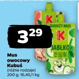 Netto Mus owocowy Kubuś oferta