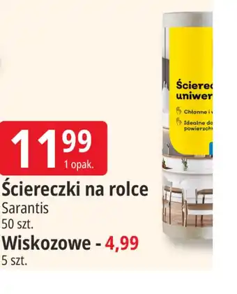 Ściereczki na rolce Sarantis