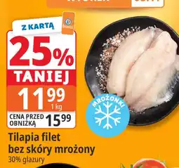 E.Leclerc Tilapia filet bez skóry mrożony oferta