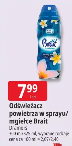 E.Leclerc Odświeżacz powietrza w sprayu/mgiełce Brait Dramers oferta