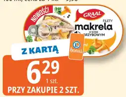 E.Leclerc Filety makreli w sosie grzybowym Graal oferta