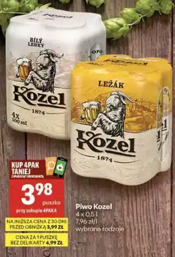Delikatesy Centrum Piwo Kozel oferta