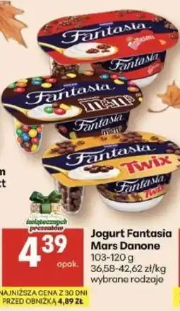 Delikatesy Centrum Jogurt Fantasia Mars Danone oferta