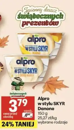 Delikatesy Centrum Alpro w stylu SKYR Danone oferta