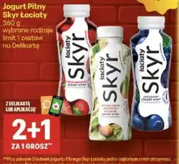 Delikatesy Centrum Jogurt Pitny Skyr Łaciaty oferta