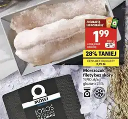 Delikatesy Centrum Morszczuk filety bez skóry oferta