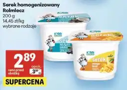 Delikatesy Centrum Serek homogenizowany Rolmlecz oferta