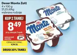 Delikatesy Centrum Deser Monte Zott oferta