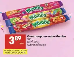 Delikatesy Centrum Guma rozpuszczalna Mamba oferta