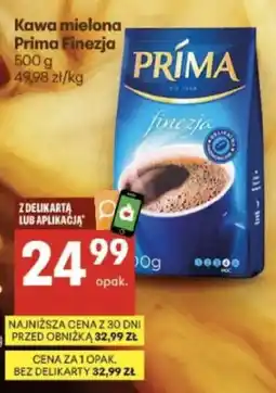 Delikatesy Centrum Kawa mielona Prima Finezja oferta