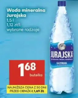 Delikatesy Centrum Woda mineralna Jurajska oferta