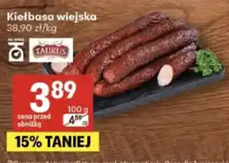 Delikatesy Centrum Kiełbasa wiejska Taurus oferta