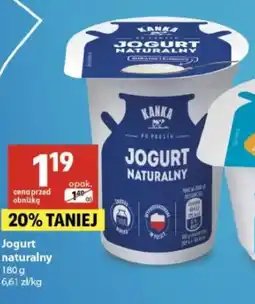Delikatesy Centrum Jogurt Naturalny Kanka oferta