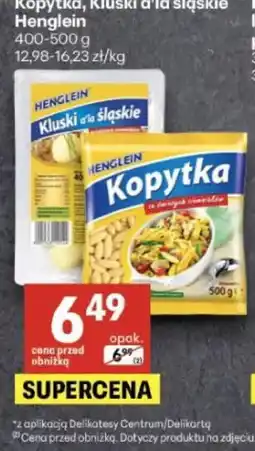 Delikatesy Centrum Kopytka Henglein oferta