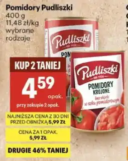 Delikatesy Centrum Pomidory Krojone Rudliszki oferta