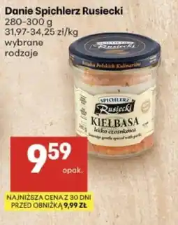 Delikatesy Centrum Kiełbasa lekko czosnkowa Spichlerz Rusiecki oferta