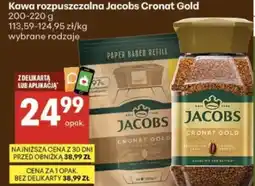 Delikatesy Centrum Kawa rozpuszczalna Jacobs Cronat Gold oferta