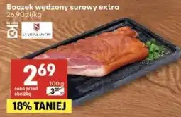Delikatesy Centrum Boczek wędzony surowy extra oferta