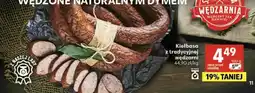 Delikatesy Centrum Kiełbasa z tradycyjnej wędzarni oferta