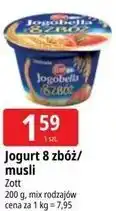 E.Leclerc Jogurt 8 zbóż/musli Zott oferta
