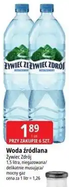 E.Leclerc Woda źródlana Żywiec Zdrój oferta
