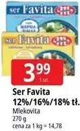 E.Leclerc Ser Favita 12%/16%/18% tł. Mlekovita oferta