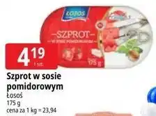 E.Leclerc Szprot w sosie pomidorowym Łosoś oferta