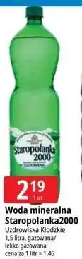 E.Leclerc Woda mineralna Staropolanka2000 Uzdrowiska Kłodzkie oferta