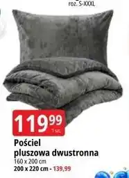 E.Leclerc Pościel pluszowa dwustronna oferta