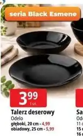 E.Leclerc Talerz deserowy Black Esmene Odelo oferta