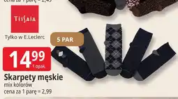E.Leclerc Skarpety męskie Tissaia oferta