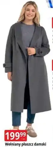 E.Leclerc Wełniany płaszcz damski Moraj oferta