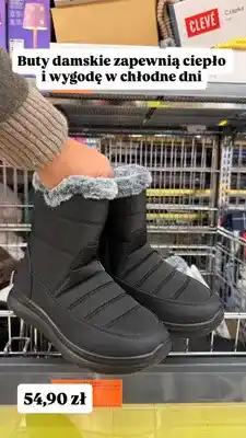 Biedronka Buty zimowe damskie oferta