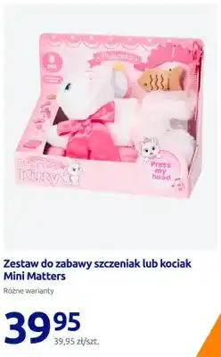 Action Zestaw do zabawy szczeniak Mini Matters oferta