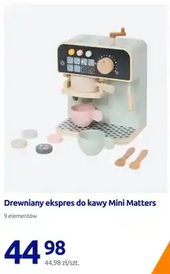 Action Drewniany ekspres do kawy Mini Matters oferta