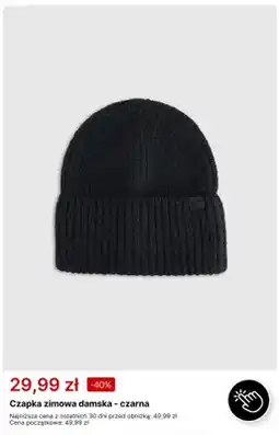 4F Czapka zimowa damska czarna 4F oferta