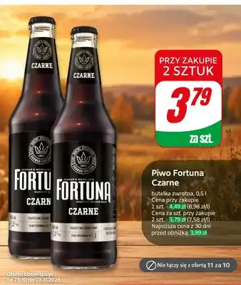 Piwo Fortuna Czarne