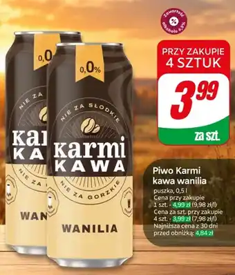 Piwo bezalkoholowe Karmi kawa wanilia