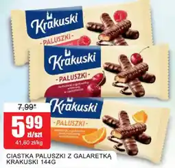 Bingo Ciastka Paluszki z Galaretką Krakuski oferta