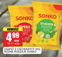 Bingo Chipsy z ciecierzycy Sonko oferta