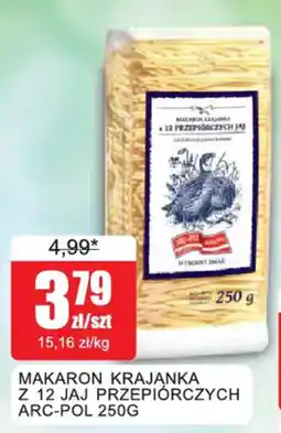 Bingo Makaron Krajanka z 12 Jaj Przepiórczych ARC-POL oferta