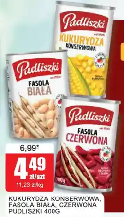 Bingo Kukurydza konserwowa, fasola biała, fasola czerwona Pudliszki oferta
