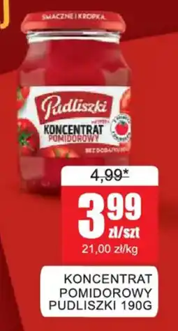 Bingo Koncentrat Pomidorowy Pudliszki oferta