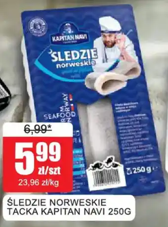 Śledzie Norweskie Tacka Kapitan Navi