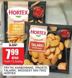 Bingo Frytki Karbowane, Proste, Talarki, Wedgesy Hortex oferta