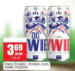 Bingo Piwo Żywiec, Żywiec 0,0% oferta
