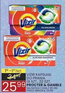 Wafelek Vizir kapsułki do prania oferta