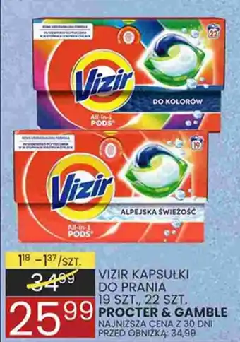 Vizir kapsułki do prania